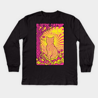 Electric Catnip 2023 Kids Long Sleeve T-Shirt
